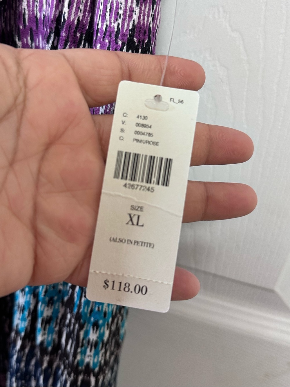 Anthropologie Multicolor Printed Maxi Dress in Pink, Teal, Black - Picture 9 of 13
